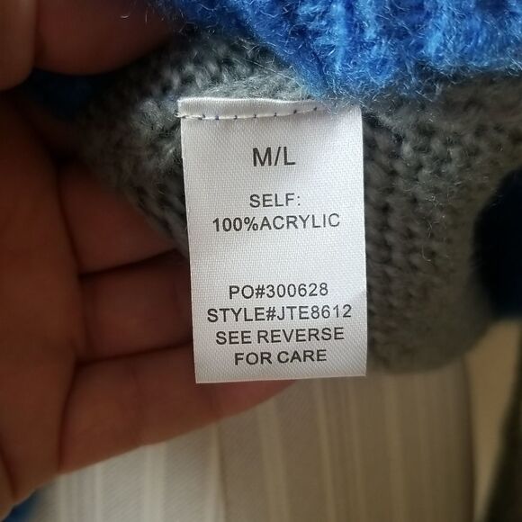 Long Sleeve Stripe Sweater M/L - Picture 7 of 9